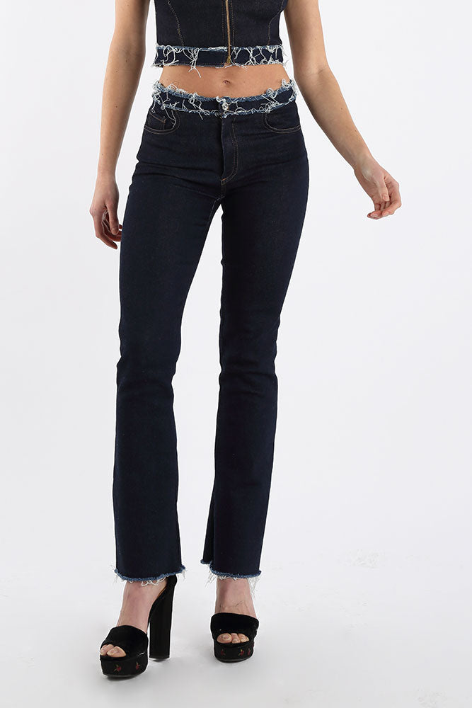 Rae Fringe Waist jeans